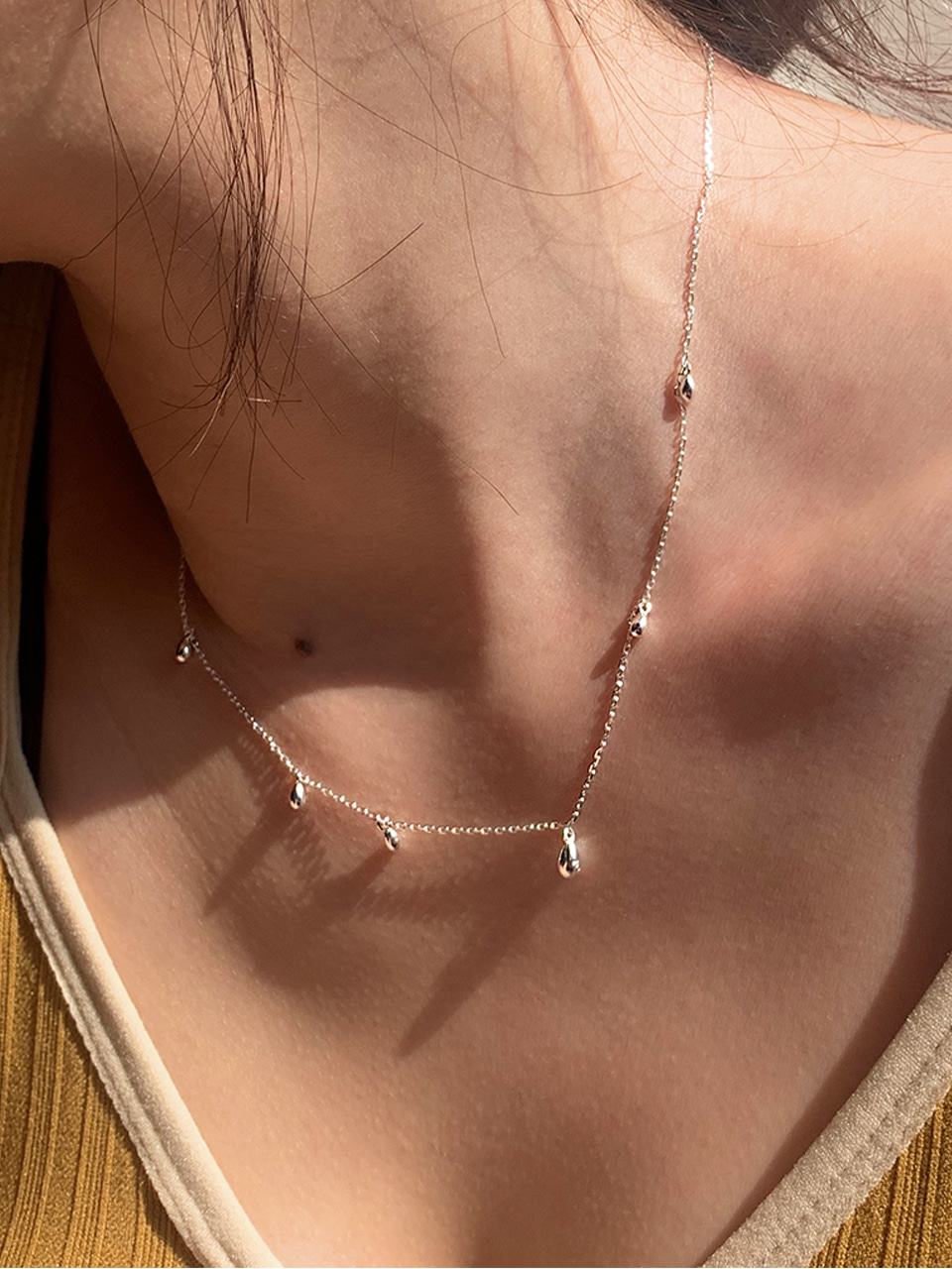 [강민아 착용][silver925] Elin necklace