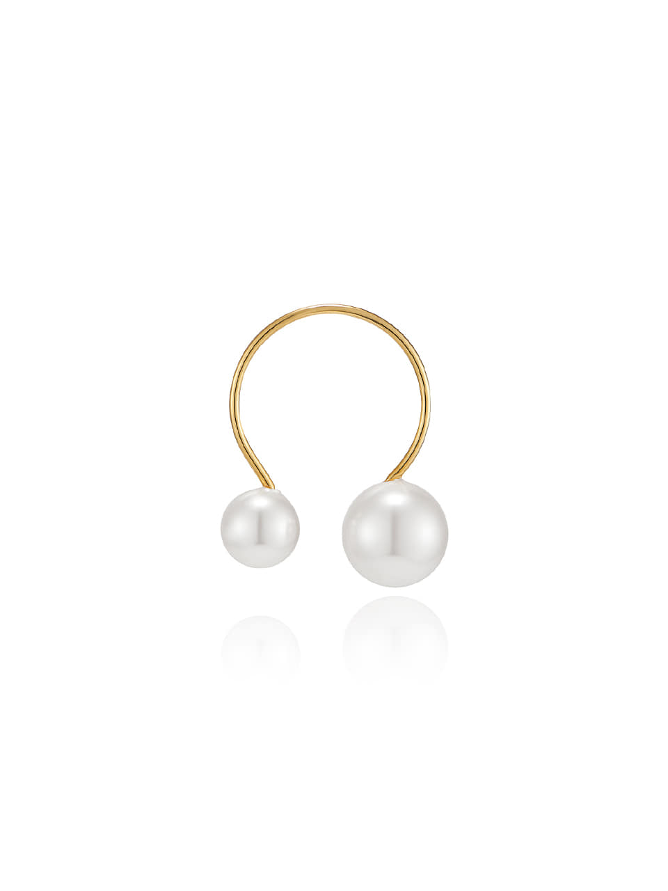 [silver925]Mild pearl earcuff